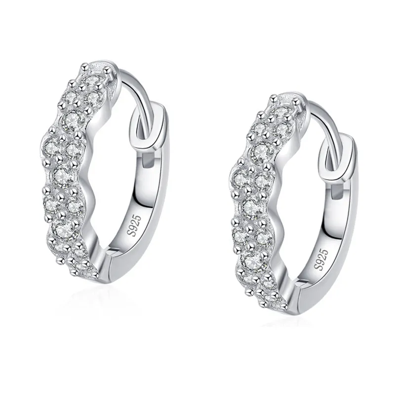 Sparkle 5A Zirconia Hoop Earring 60200132