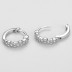 Sparkle 5A Zirconia Hoop Earring 60200132