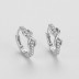 5A Infinity Zirconia Hoop Earring 60200135