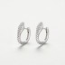 Zirconia Snake Hoop Earring 60200151