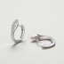 Zirconia Snake Hoop Earring 60200151