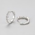 Sparkle Round Zirconia Hoop Earring 60200156