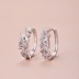 Sparkle Cluster Zirconia Hoop Earring 60200194