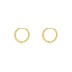 Classic Minimalism Hoop Earrings 60200197