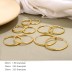 Classic Minimalism Hoop Earrings 60200198