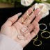 Classic Minimalism Hoop Earrings 60200198