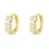 Lovely Heart Zirconia Hoop Earring 60200205