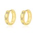 Vintage Zirconia Hoop Earring 60200206