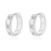 Vintage Zirconia Hoop Earring 60200206