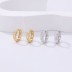 Vintage Zirconia Hoop Earring 60200206