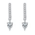 Waterdrop Zirconia Dangle Hoop Earring 60300112