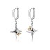 Cross Stars Dangle Hoop Earring 60300121