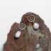 Vintage Pearl Beads Hoop Earrings 60300131