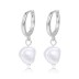 Unique Pearl Beads Charm Hoop Earrings 60300136