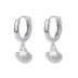 Lovely Metal Shells Charm Hoop Earrings 60300140