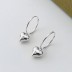 Lovely Heart Charm Hoop Earrings 60300142