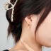 Lovely Beads Tassel Hoop Earrings 60300147