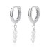 Lovely Beads Tassel Hoop Earrings 60300147