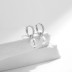 Classic Pearl Beads Zirconia Charm Hoop Earrings 60300159