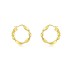 Unique Mobius French Lock Hoop Earring 60400019