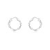 Unique Mobius French Lock Hoop Earring 60400019