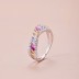 925 Sterling Silver Mariquesa Zirconia Band Ring 70100226