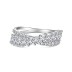 925 Sterling Silver Mariquesa Zirconia Band Ring 70100226