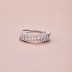 925 Sterling Silver Mariquesa Zirconia Band Ring 70100226