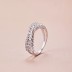 925 Sterling Silver Mariquesa Zirconia Band Ring 70100226