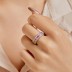 925 Sterling Silver Luxury Zirconia Band Ring 70100227