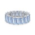 925 Sterling Silver Luxury 4*6 Rectangle Zirconia Band Ring 70100232