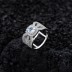 925 Sterling Silver Elegant Wedding Zirconia Band Ring 70100262