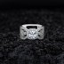 925 Sterling Silver Elegant Wedding Zirconia Band Ring 70100262