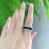 925 Sterling Silver Luxury Party Zirconia Band Ring 70100276