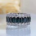 925 Sterling Silver Luxury Party Zirconia Band Ring 70100276