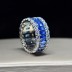 925 Sterling Silver Luxury Party Zirconia Band Ring 70100276