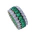 925 Sterling Silver Luxury Party Zirconia Band Ring 70100276