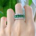 925 Sterling Silver Luxury Party Zirconia Band Ring 70100276