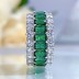 925 Sterling Silver Luxury Party Zirconia Band Ring 70100276