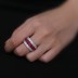 925 Sterling Silver Luxury Party Zirconia Band Ring 70100276