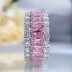 925 Sterling Silver Luxury Party Zirconia Band Ring 70100276