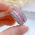 925 Sterling Silver Luxury Party Zirconia Band Ring 70100276