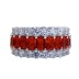 925 Sterling Silver Luxury Party Zirconia Band Ring 70100276