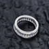 925 Sterling Silver Luxury Party Zirconia Band Ring 70100289