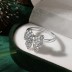 Unique Cubic Zirconia Butterfly Bow Ring 70100303