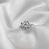 925 Sterling Silver Sparkle Zirconia Solitaire Ring 70200216