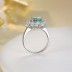 8A Cubic Zirconia Square Solitaire Ring 70200225