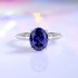 8A Cubic Zirconia Oval Solitaire Ring 70200226