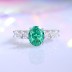 8A Cubic Zirconia Oval Solitaire Ring 70200228