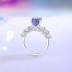 8A Cubic Zirconia Oval Solitaire Ring 70200228